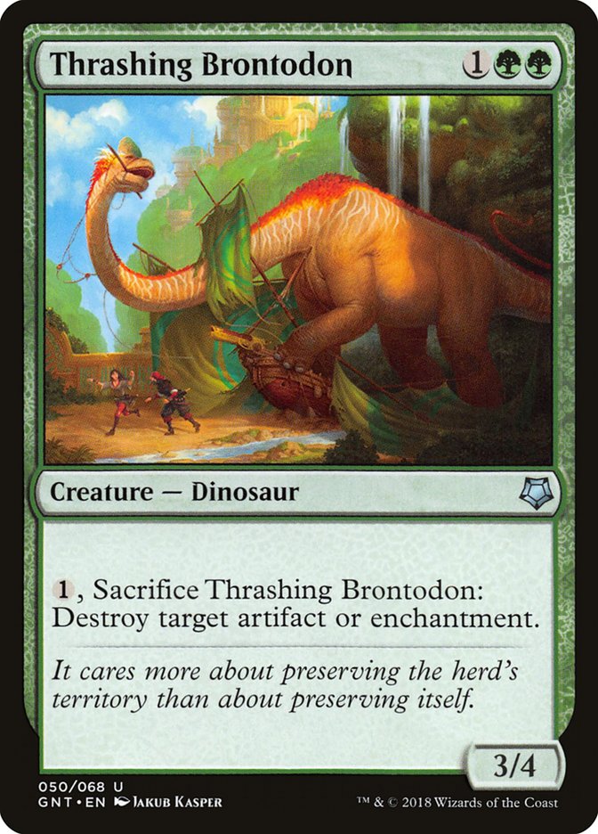 Thrashing Brontodon [Game Night 2018] | Gauntlet Hobbies - Angola