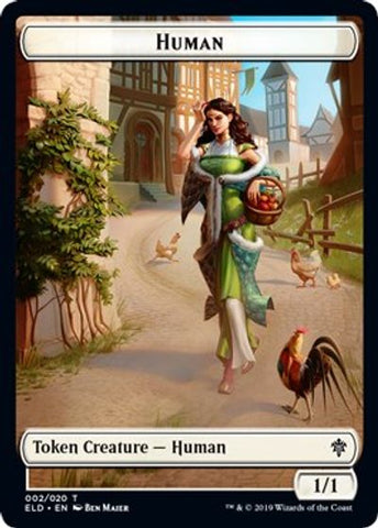 Human // Insect Double-sided Token [Challenger Decks 2021 Tokens]