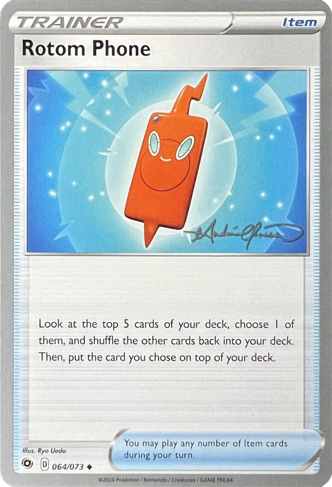 Rotom Phone (064/073) (The Shape of Mew - Andre Chiasson) [World Championships 2022] | Gauntlet Hobbies - Angola