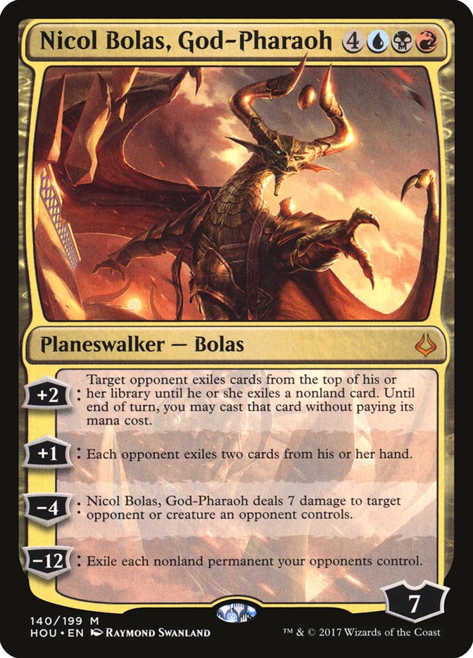 Nicol Bolas, God-Pharaoh [Hour of Devastation]