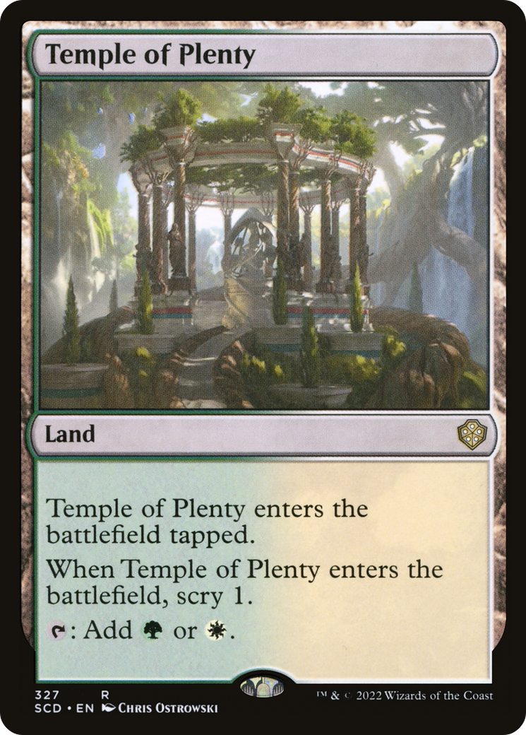 Temple of Plenty [Starter Commander Decks] | Gauntlet Hobbies - Angola