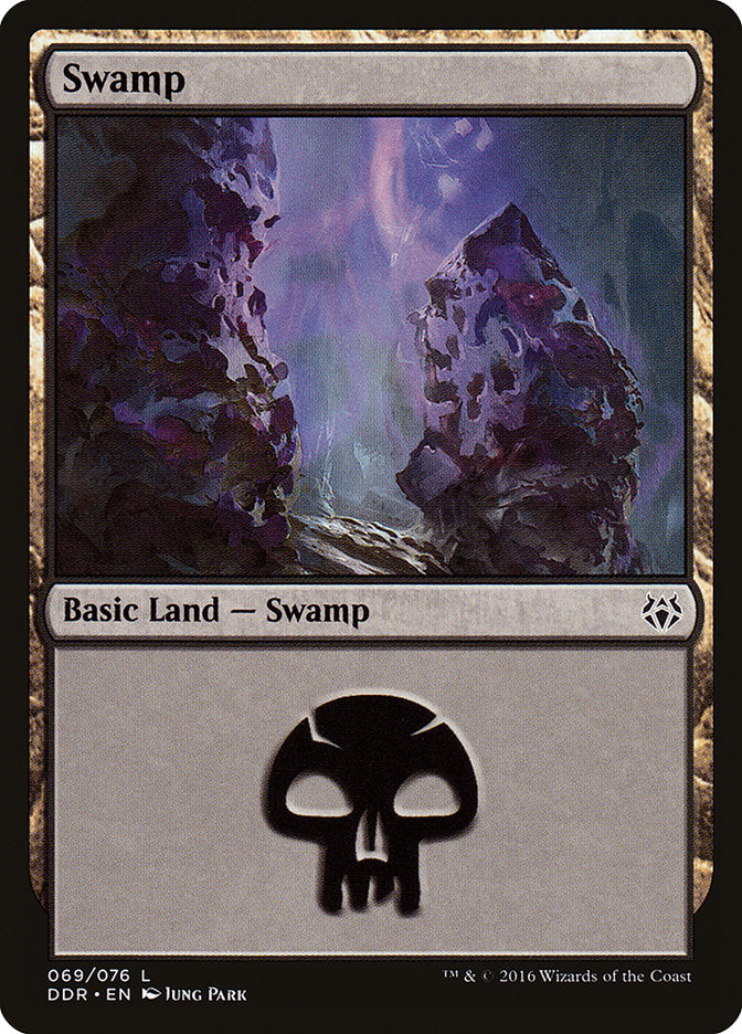 Swamp (69) [Duel Decks: Nissa vs. Ob Nixilis] | Gauntlet Hobbies - Angola