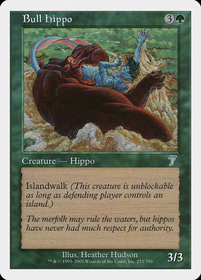 Bull Hippo [Seventh Edition] | Gauntlet Hobbies - Angola