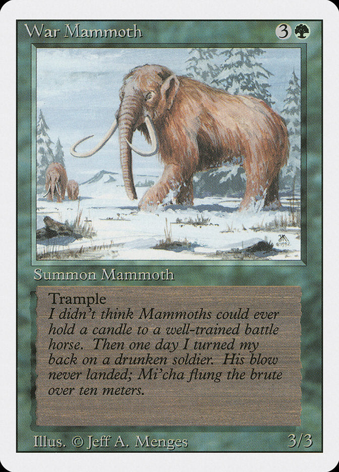 War Mammoth [Revised Edition] | Gauntlet Hobbies - Angola