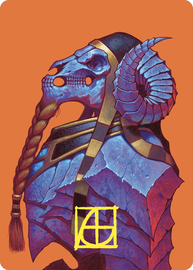 Neheb, the Eternal Art Card (Gold-Stamped Signature) [Commander Masters Art Series] | Gauntlet Hobbies - Angola