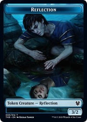 Reflection // Satyr Double-sided Token [Theros Beyond Death Tokens] | Gauntlet Hobbies - Angola