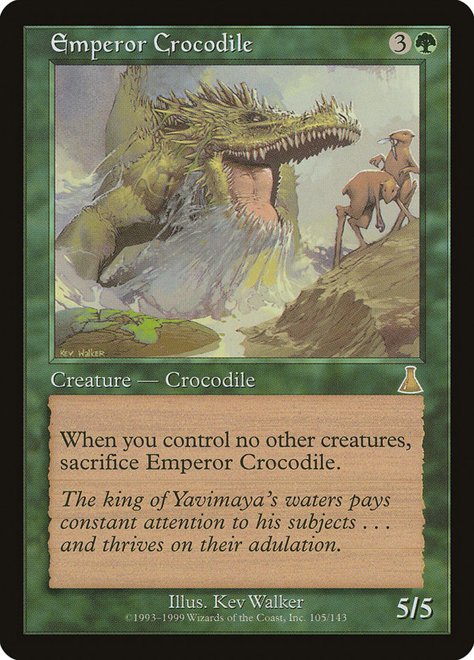 Emperor Crocodile [Urza's Destiny] | Gauntlet Hobbies - Angola