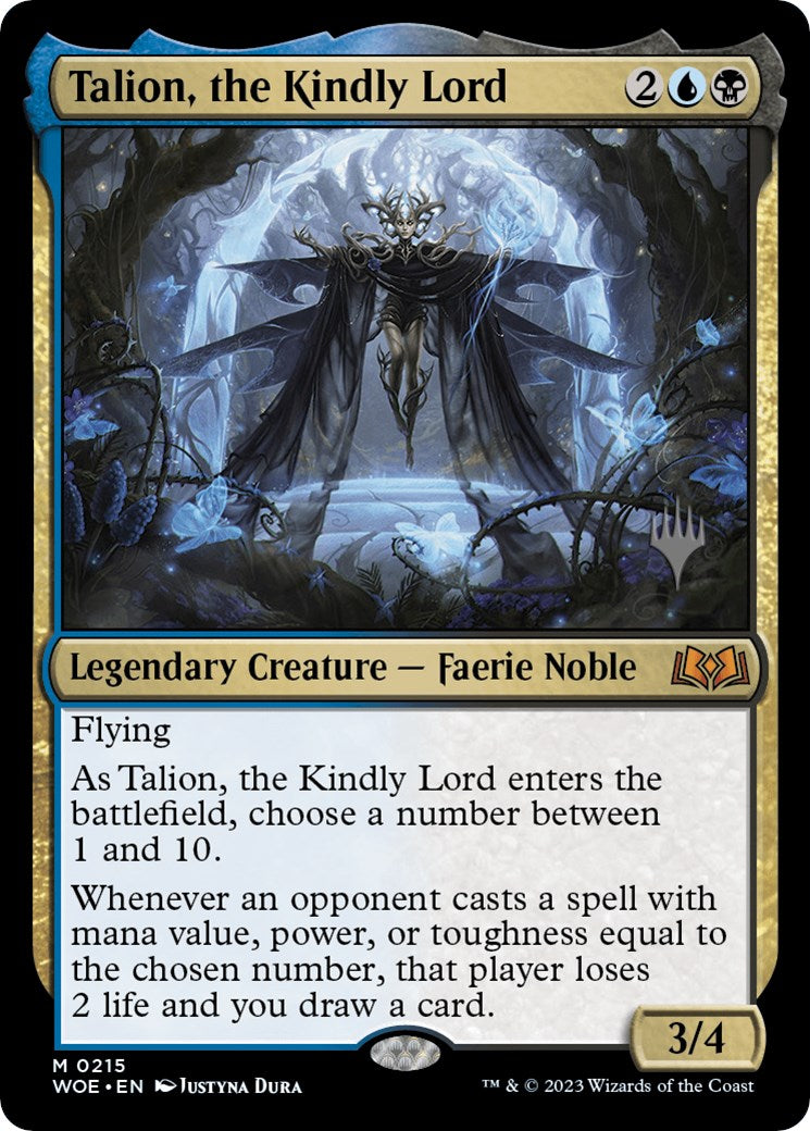 Talion, the Kindly Lord (Promo Pack) [Wilds of Eldraine Promos] | Gauntlet Hobbies - Angola