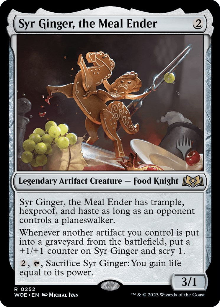 Syr Ginger, the Meal Ender (Promo Pack) [Wilds of Eldraine Promos] | Gauntlet Hobbies - Angola