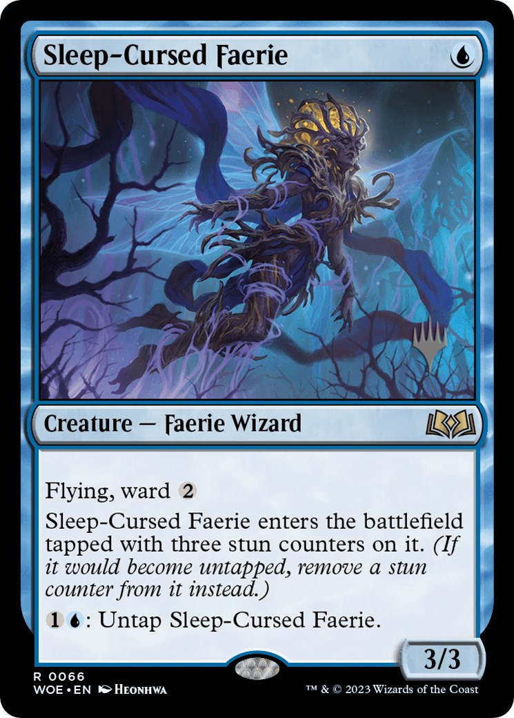 Sleep-Cursed Faerie (Promo Pack) [Wilds of Eldraine Promos] | Gauntlet Hobbies - Angola