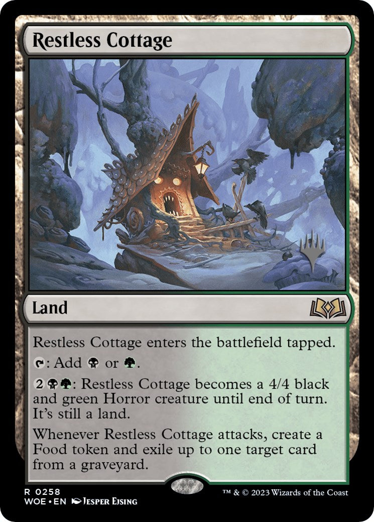 Restless Cottage (Promo Pack) [Wilds of Eldraine Promos] | Gauntlet Hobbies - Angola