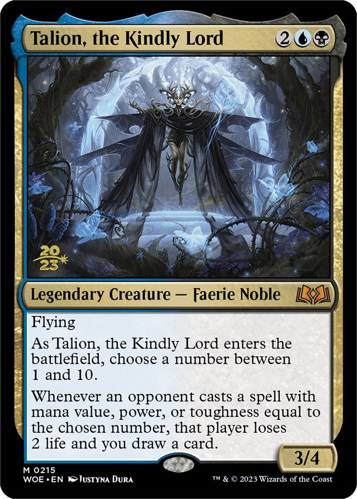 Talion, the Kindly Lord [Wilds of Eldraine Prerelease Promos] | Gauntlet Hobbies - Angola