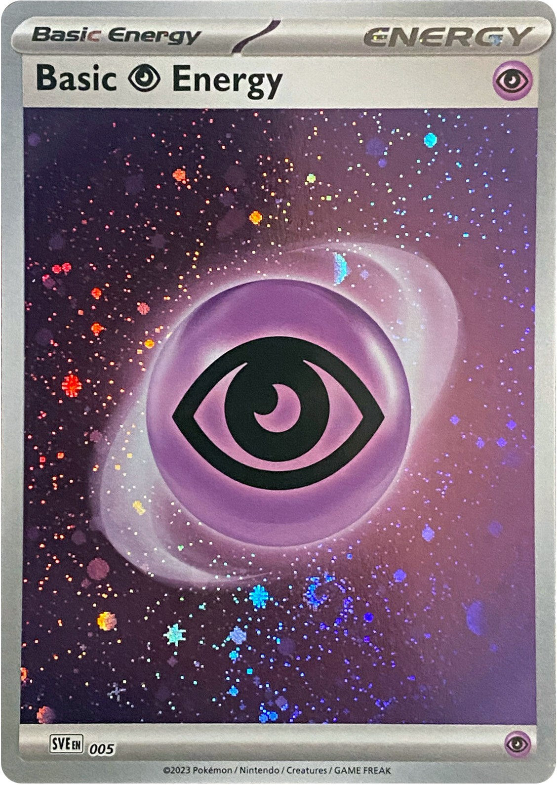 Basic Psychic Energy (005) (Cosmos Holo) [Scarlet & Violet: Base Set] | Gauntlet Hobbies - Angola