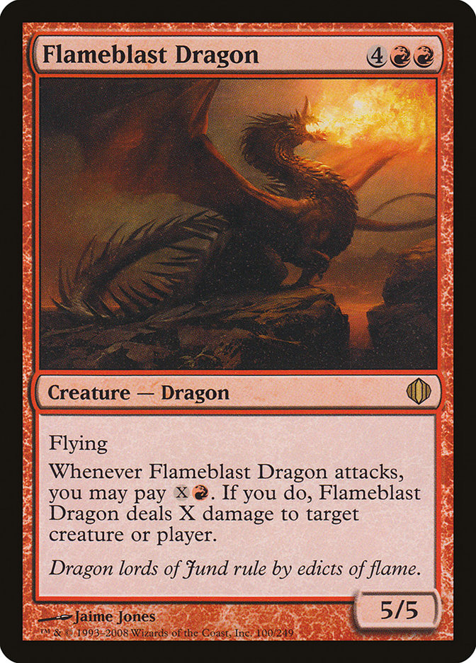 Flameblast Dragon [Shards of Alara] | Gauntlet Hobbies - Angola
