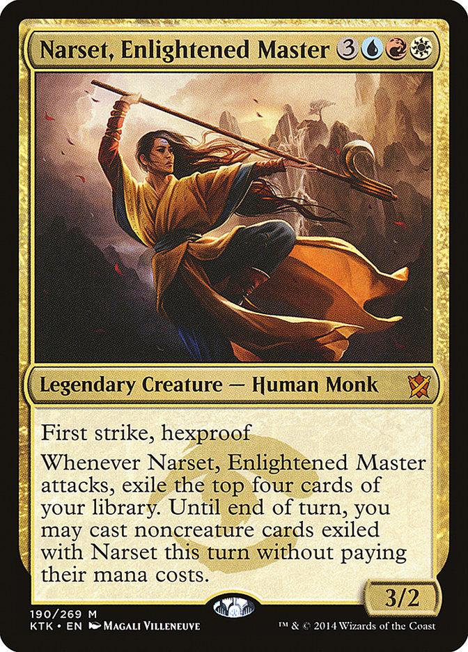 Narset, Enlightened Master [Khans of Tarkir] | Gauntlet Hobbies - Angola