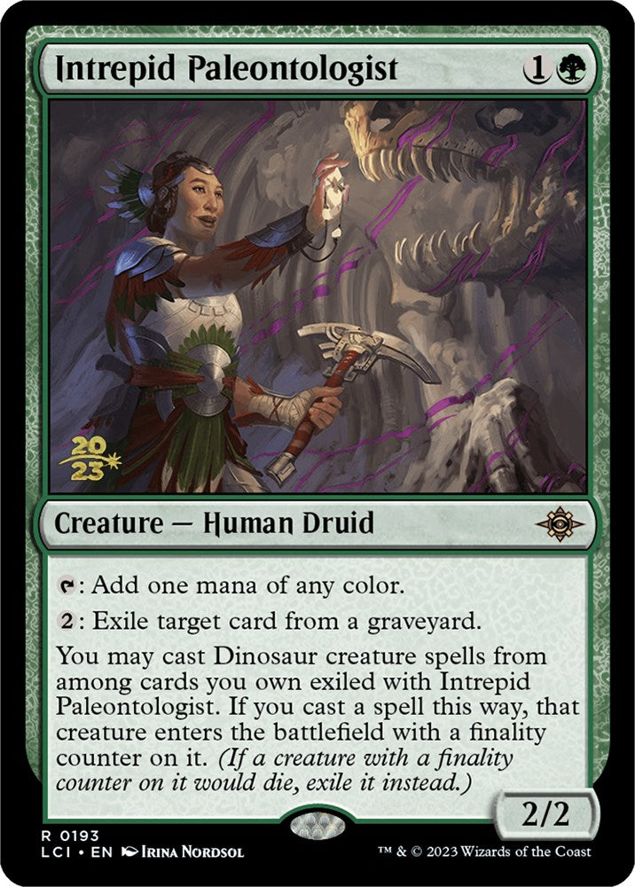 Intrepid Paleontologist [The Lost Caverns of Ixalan Prerelease Cards] | Gauntlet Hobbies - Angola