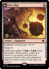 Dire Flail // Dire Blunderbuss [The Lost Caverns of Ixalan Prerelease Cards] | Gauntlet Hobbies - Angola