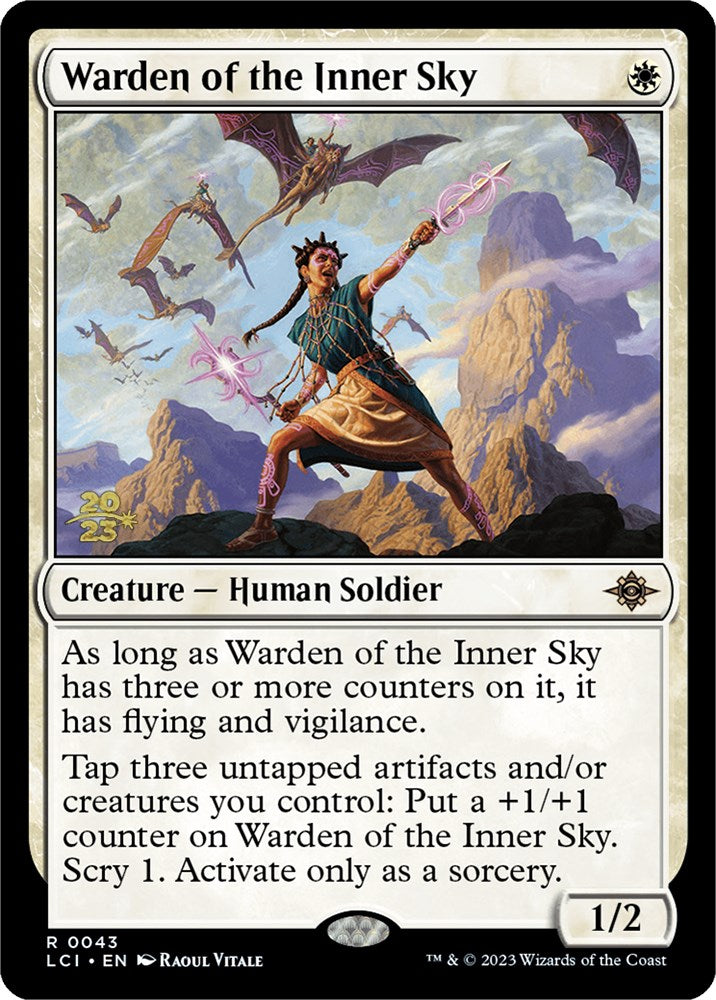 Warden of the Inner Sky [The Lost Caverns of Ixalan Prerelease Cards] | Gauntlet Hobbies - Angola