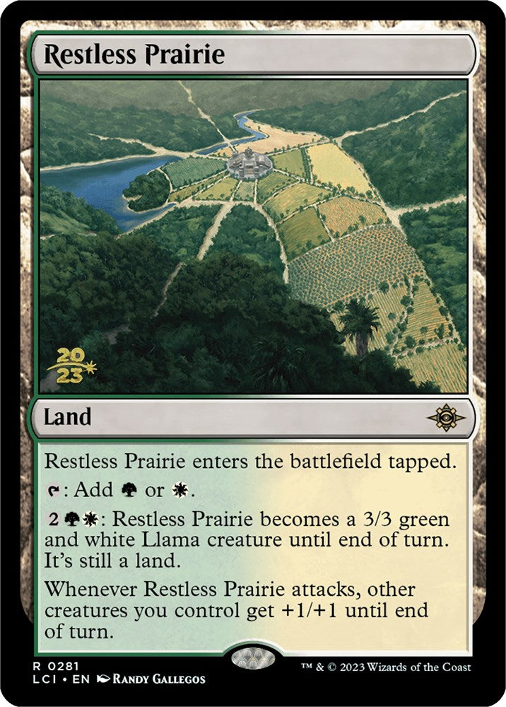 Restless Prairie [The Lost Caverns of Ixalan Prerelease Cards] | Gauntlet Hobbies - Angola