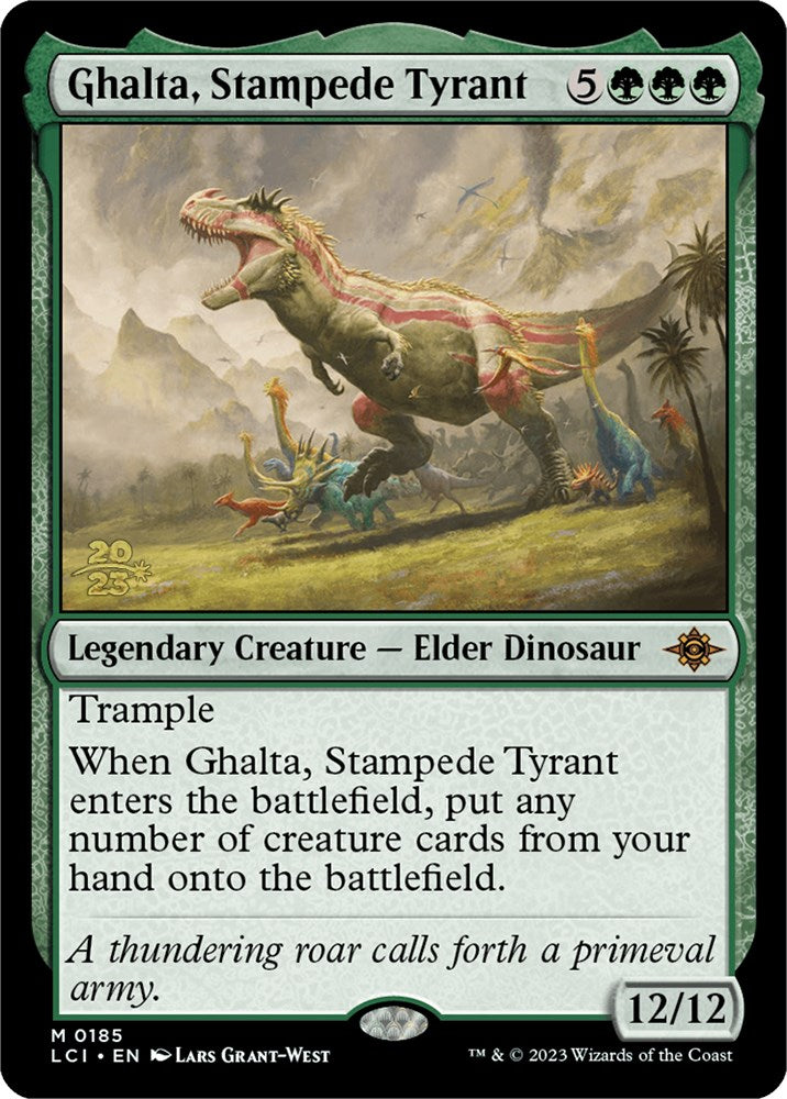 Ghalta, Stampede Tyrant [The Lost Caverns of Ixalan Prerelease Cards] | Gauntlet Hobbies - Angola