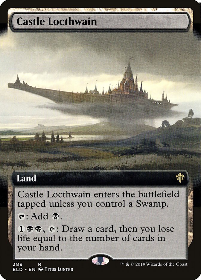 Castle Locthwain (Extended) [Throne of Eldraine] | Gauntlet Hobbies - Angola