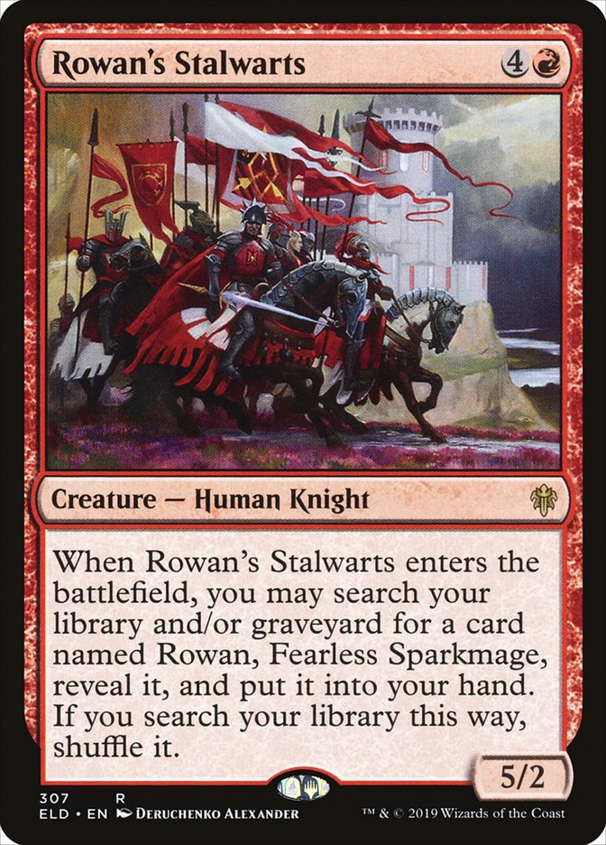 Rowan's Stalwarts [Throne of Eldraine] | Gauntlet Hobbies - Angola