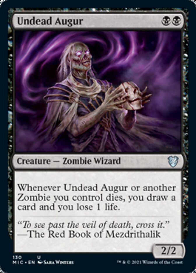 Undead Augur [Innistrad: Midnight Hunt Commander] | Gauntlet Hobbies - Angola
