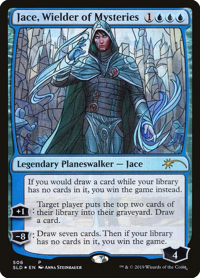 Jace, Wielder of Mysteries (Stained Glass) [Secret Lair Drop Promos] | Gauntlet Hobbies - Angola
