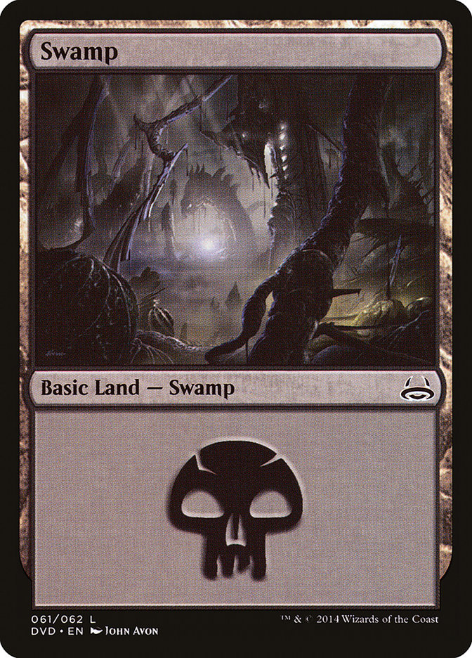 Swamp (61) (Divine vs. Demonic) [Duel Decks Anthology] | Gauntlet Hobbies - Angola