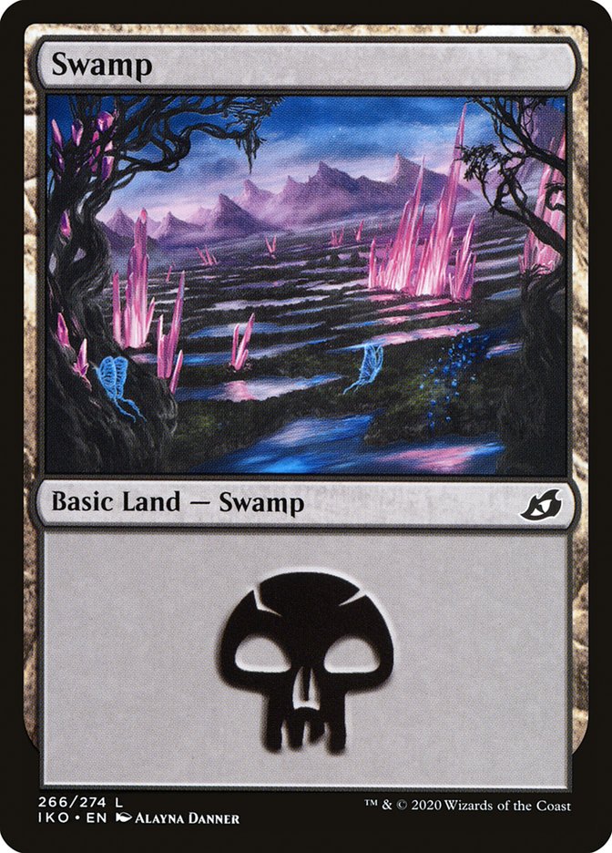 Swamp (266) [Ikoria: Lair of Behemoths] | Gauntlet Hobbies - Angola