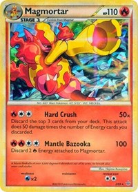 Magmortar (2/95) (Cracked Ice Holo) [HeartGold & SoulSilver: Unleashed] | Gauntlet Hobbies - Angola