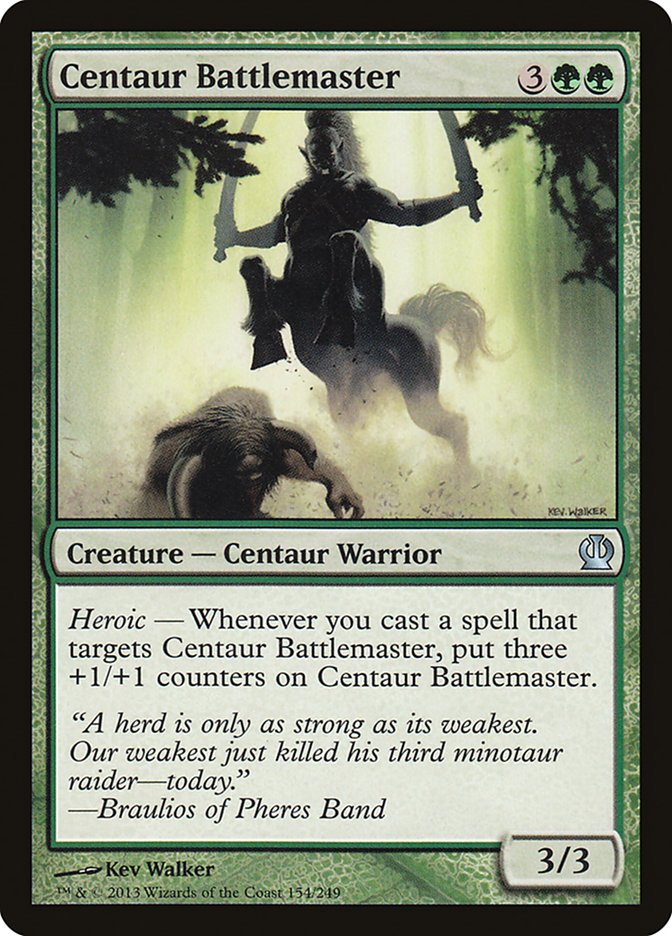 Centaur Battlemaster [Theros] | Gauntlet Hobbies - Angola