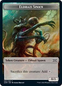Eldrazi Spawn // Myr (007) Double-sided Token [Double Masters Tokens] | Gauntlet Hobbies - Angola