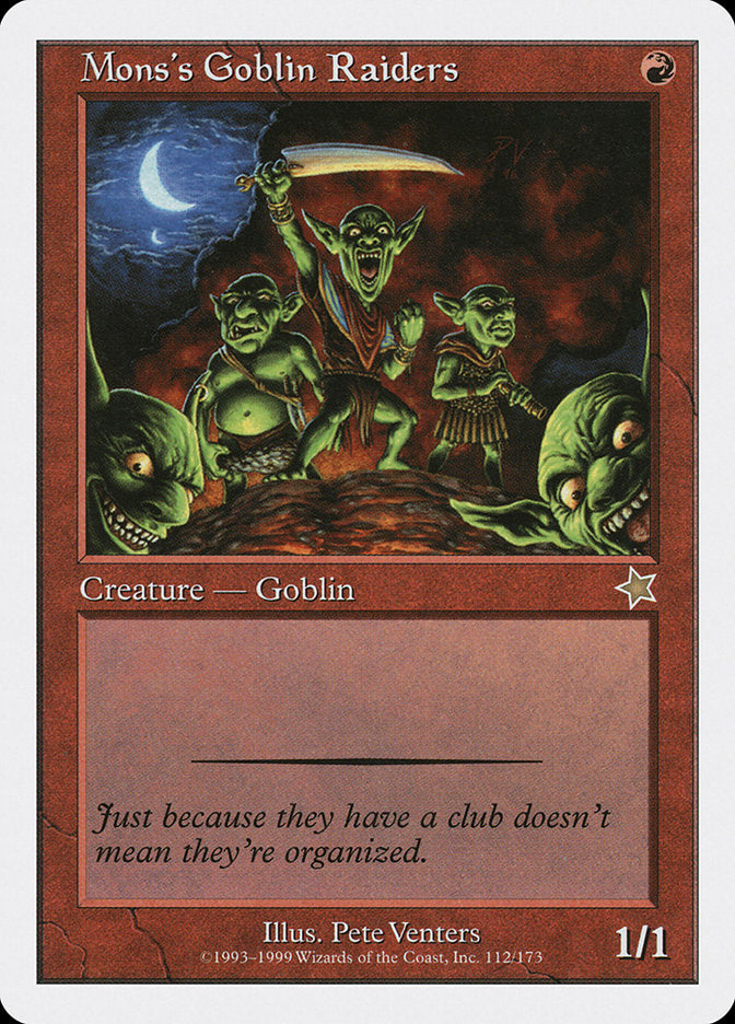 Mons's Goblin Raiders [Starter 1999] | Gauntlet Hobbies - Angola
