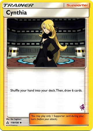 Cynthia (119/156) (Mewtwo Deck) [Battle Academy 2020]