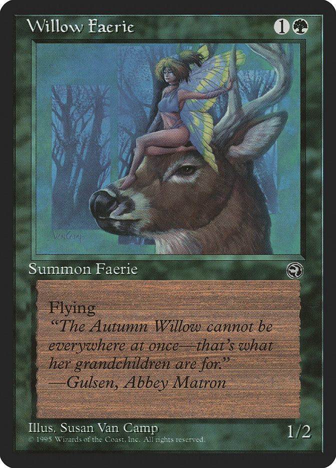 Willow Faerie (Gulsen Flavor Text) [Homelands] | Gauntlet Hobbies - Angola