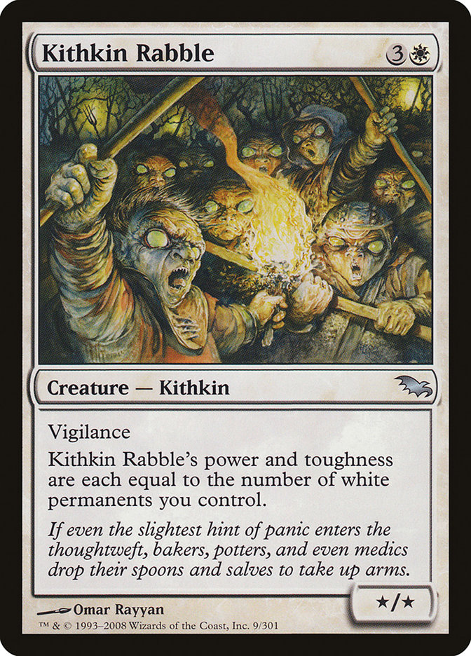 Kithkin Rabble [Shadowmoor] | Gauntlet Hobbies - Angola