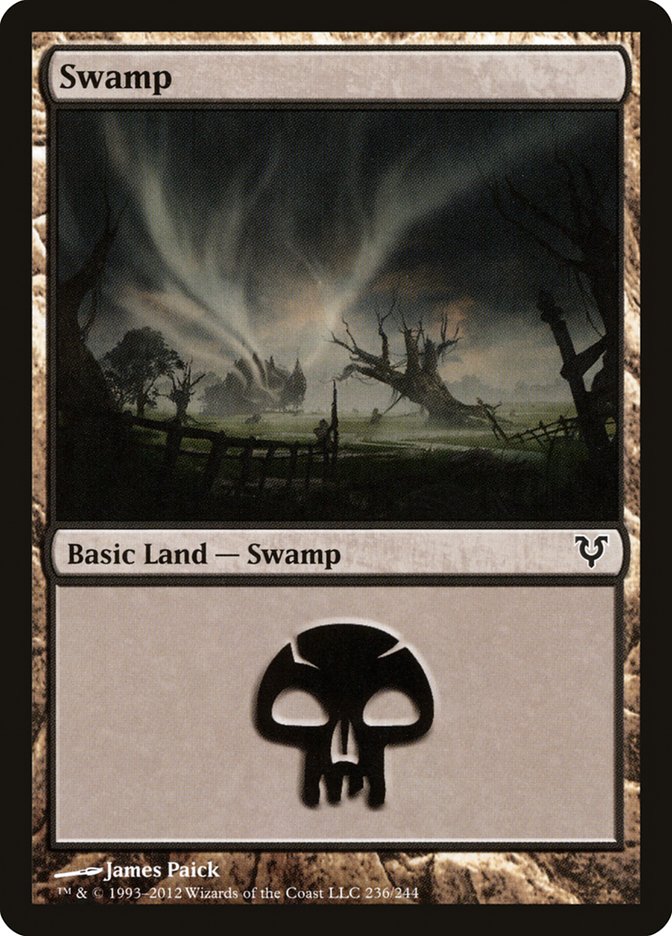 Swamp (236) [Avacyn Restored] | Gauntlet Hobbies - Angola