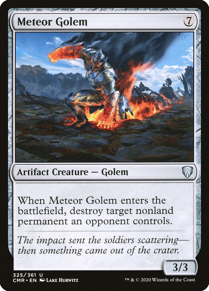 Meteor Golem (325) [Commander Legends] | Gauntlet Hobbies - Angola