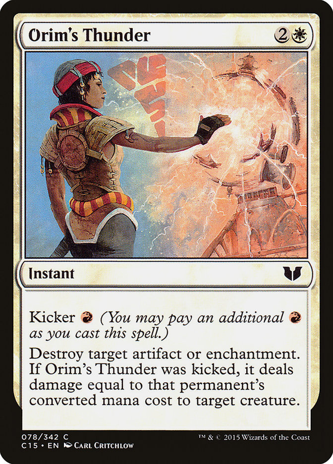 Orim's Thunder [Commander 2015] | Gauntlet Hobbies - Angola