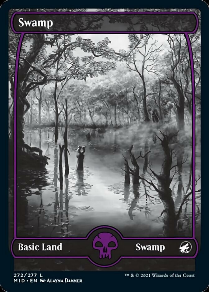 Swamp (272) [Innistrad: Midnight Hunt] | Gauntlet Hobbies - Angola