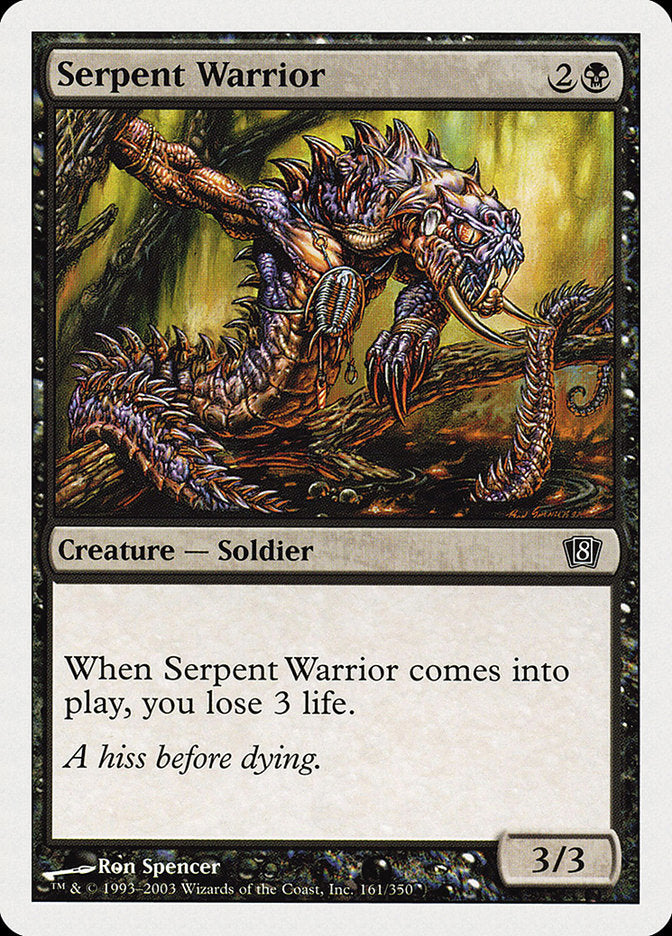 Serpent Warrior [Eighth Edition] | Gauntlet Hobbies - Angola