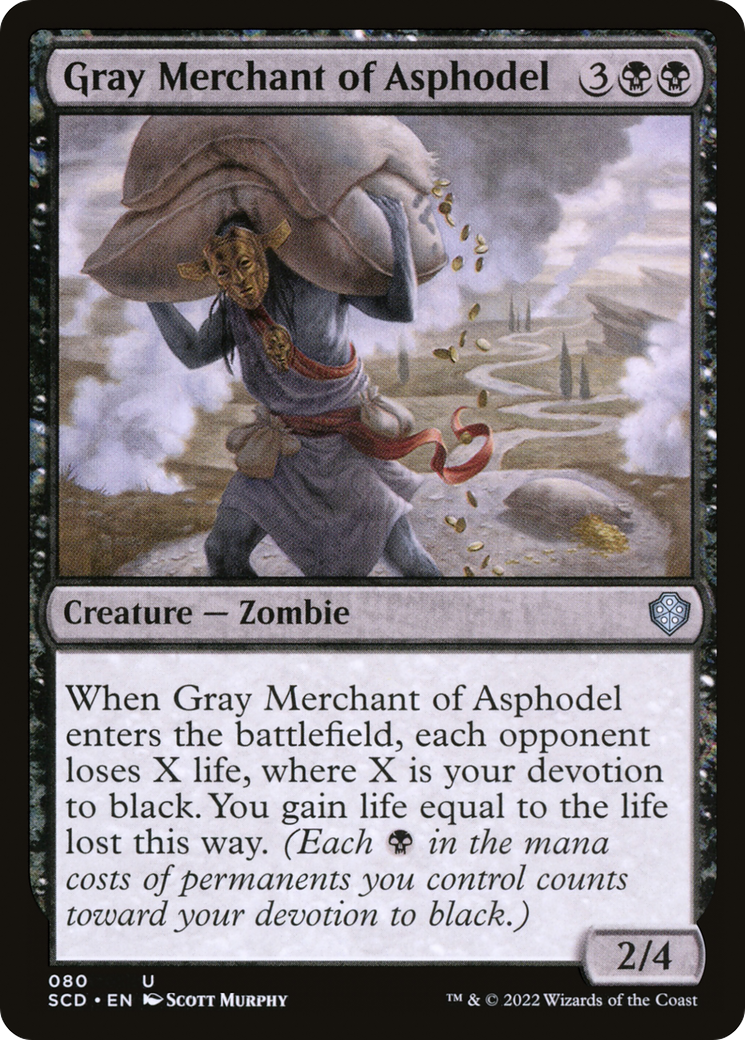 Gray Merchant of Asphodel [Starter Commander Decks] | Gauntlet Hobbies - Angola