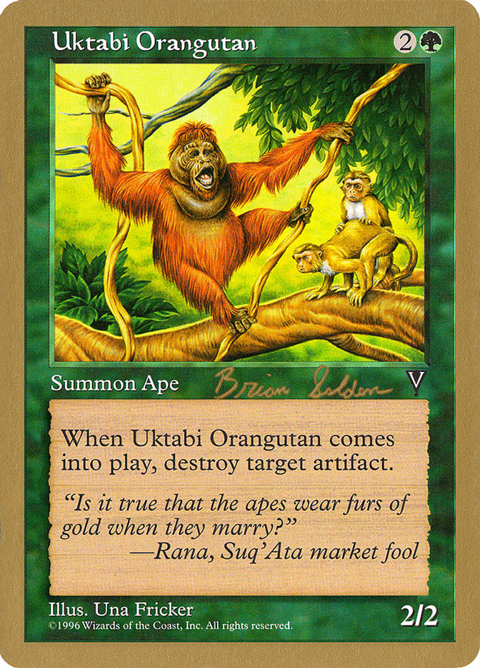 Uktabi Orangutan (Brian Selden) [World Championship Decks 1998] | Gauntlet Hobbies - Angola