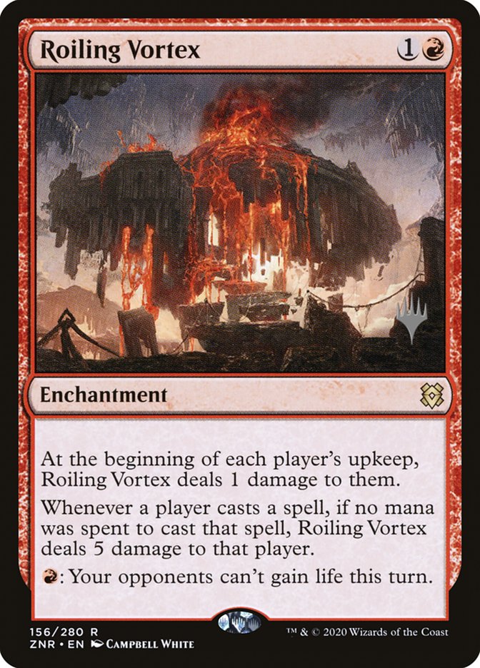 Roiling Vortex (Promo Pack) [Zendikar Rising Promos] | Gauntlet Hobbies - Angola