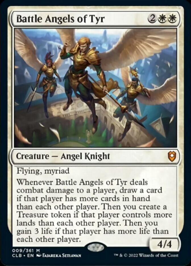 Battle Angels of Tyr [Commander Legends: Battle for Baldur's Gate] | Gauntlet Hobbies - Angola