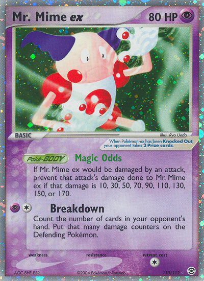 Mr. Mime ex (110/112) [EX: FireRed & LeafGreen] | Gauntlet Hobbies - Angola