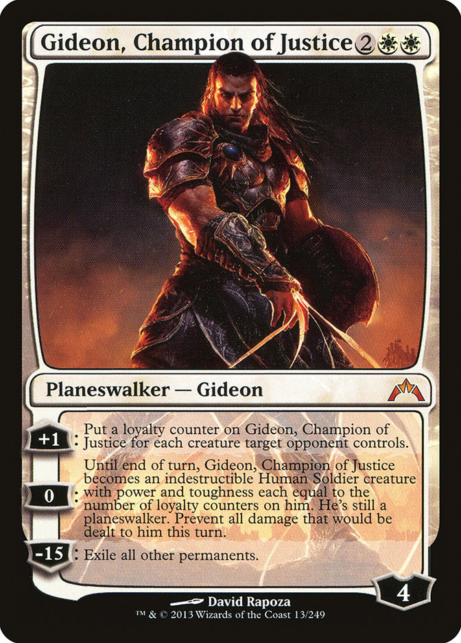 Gideon, Champion of Justice [Gatecrash] | Gauntlet Hobbies - Angola