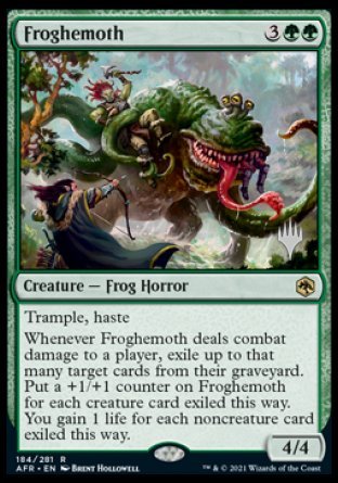 Froghemoth (Promo Pack) [Dungeons & Dragons: Adventures in the Forgotten Realms Promos] | Gauntlet Hobbies - Angola