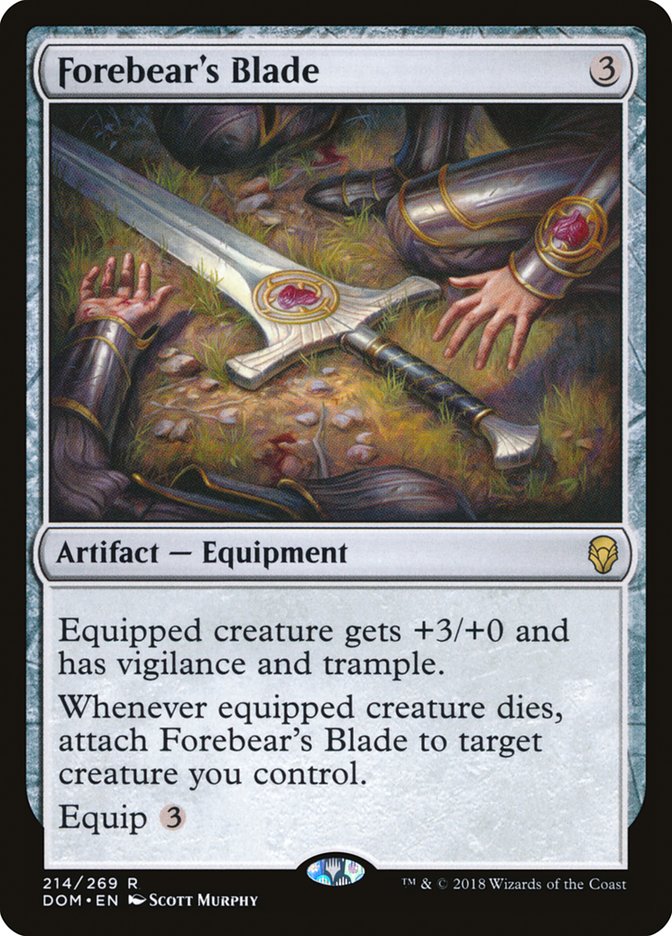 Forebear's Blade [Dominaria] | Gauntlet Hobbies - Angola